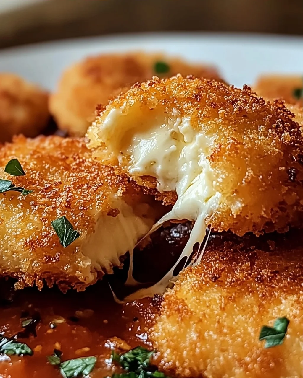 Blackstone frittierte Mozzarella für perfekte Snacks