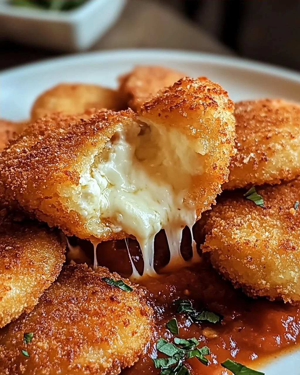 Blackstone frittierte Mozzarella für perfekte Snacks