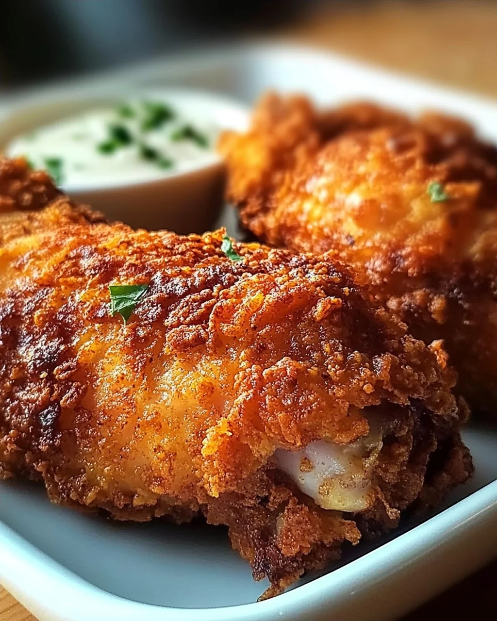 Buttermilch Ofen Gebratenes Hähnchen