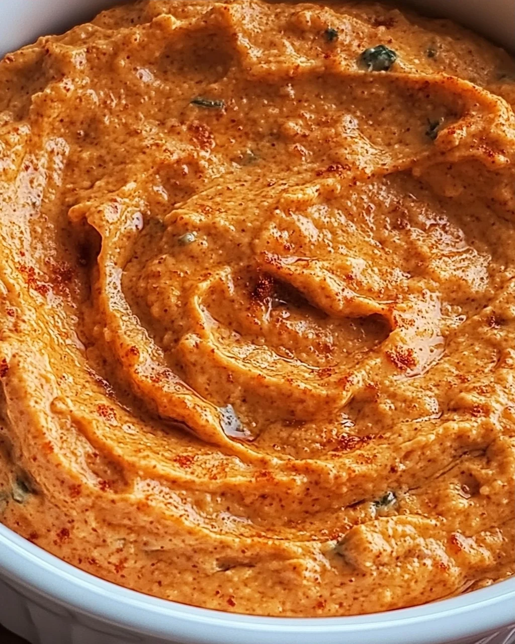 Creamy Roasted Red Pepper Dip