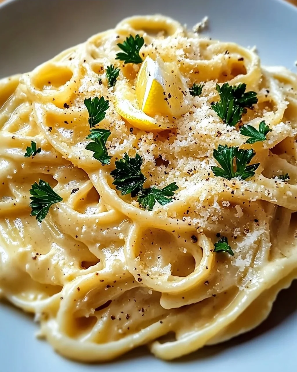 Cremige geröstete Knoblauch-Zitronen-Nudelsauce: Ultimatives Rezept