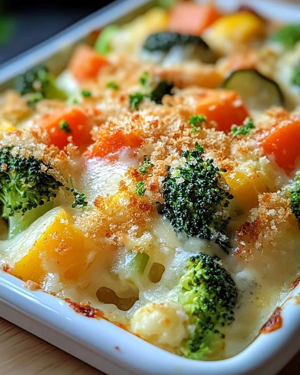 Cremiger Gemüseauflauf: Einfaches Rezept für Genuss pur!