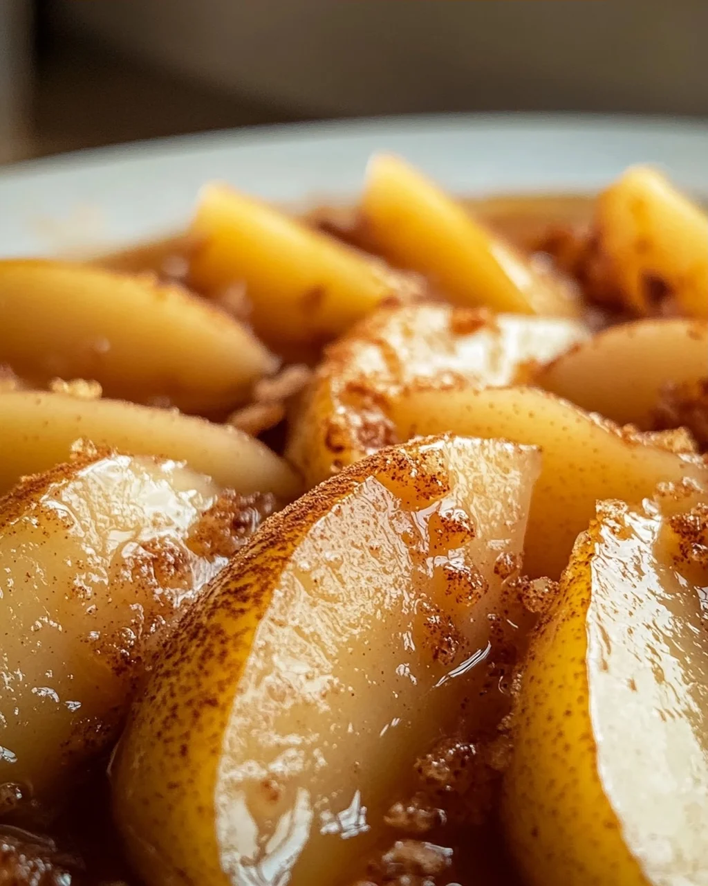 Einfach & Lecker: Gebackene Birnenscheiben mit Ahorn-Glasur