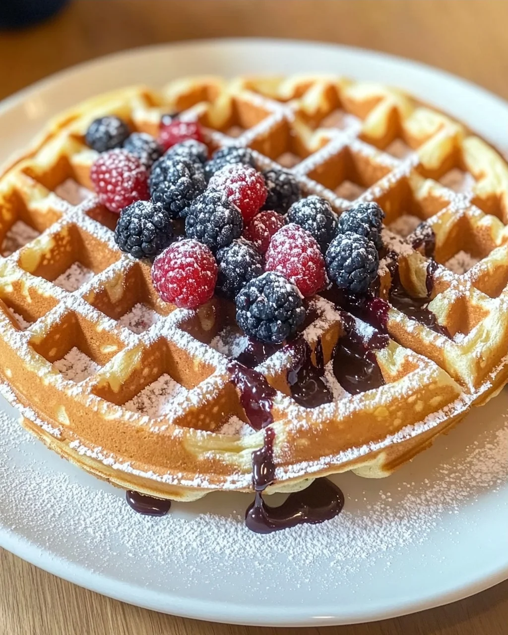 Fluffige Waffeln