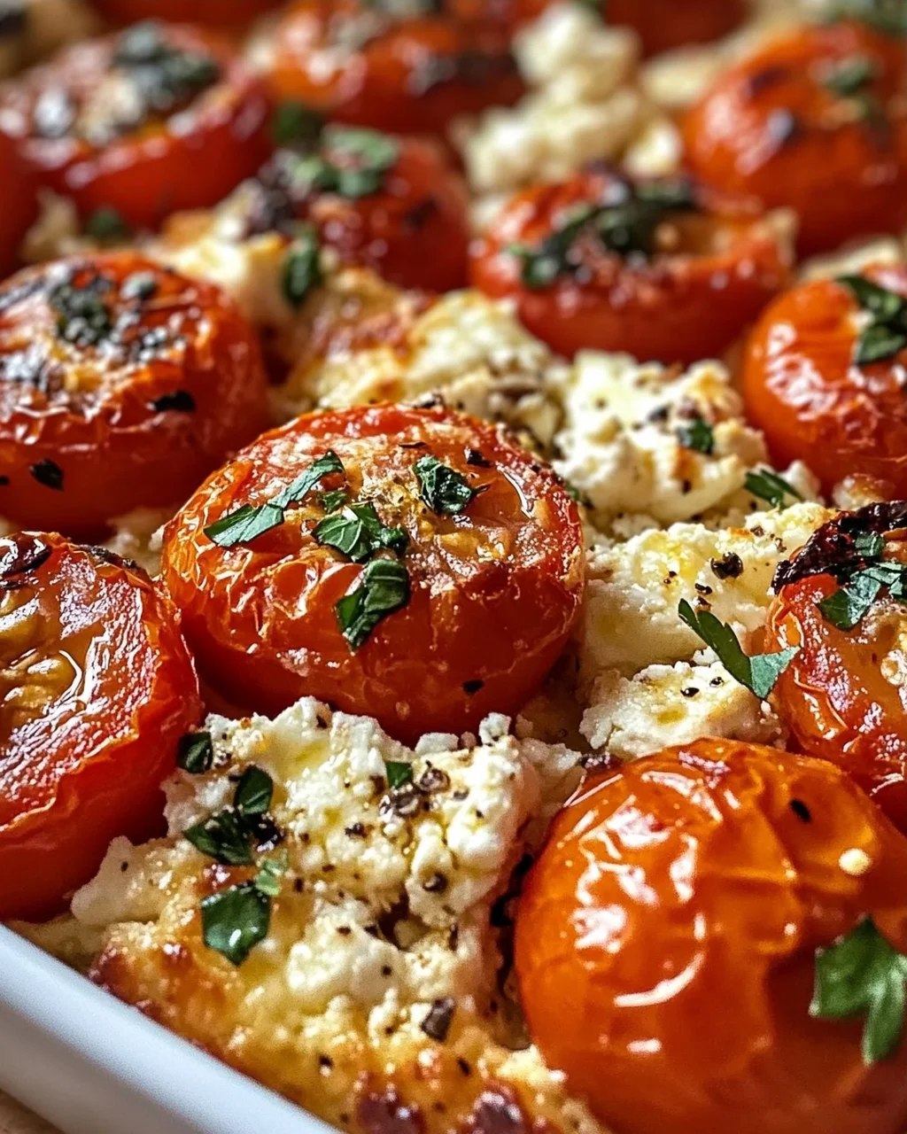 Griechischer Feta Auflauf mit Tomaten