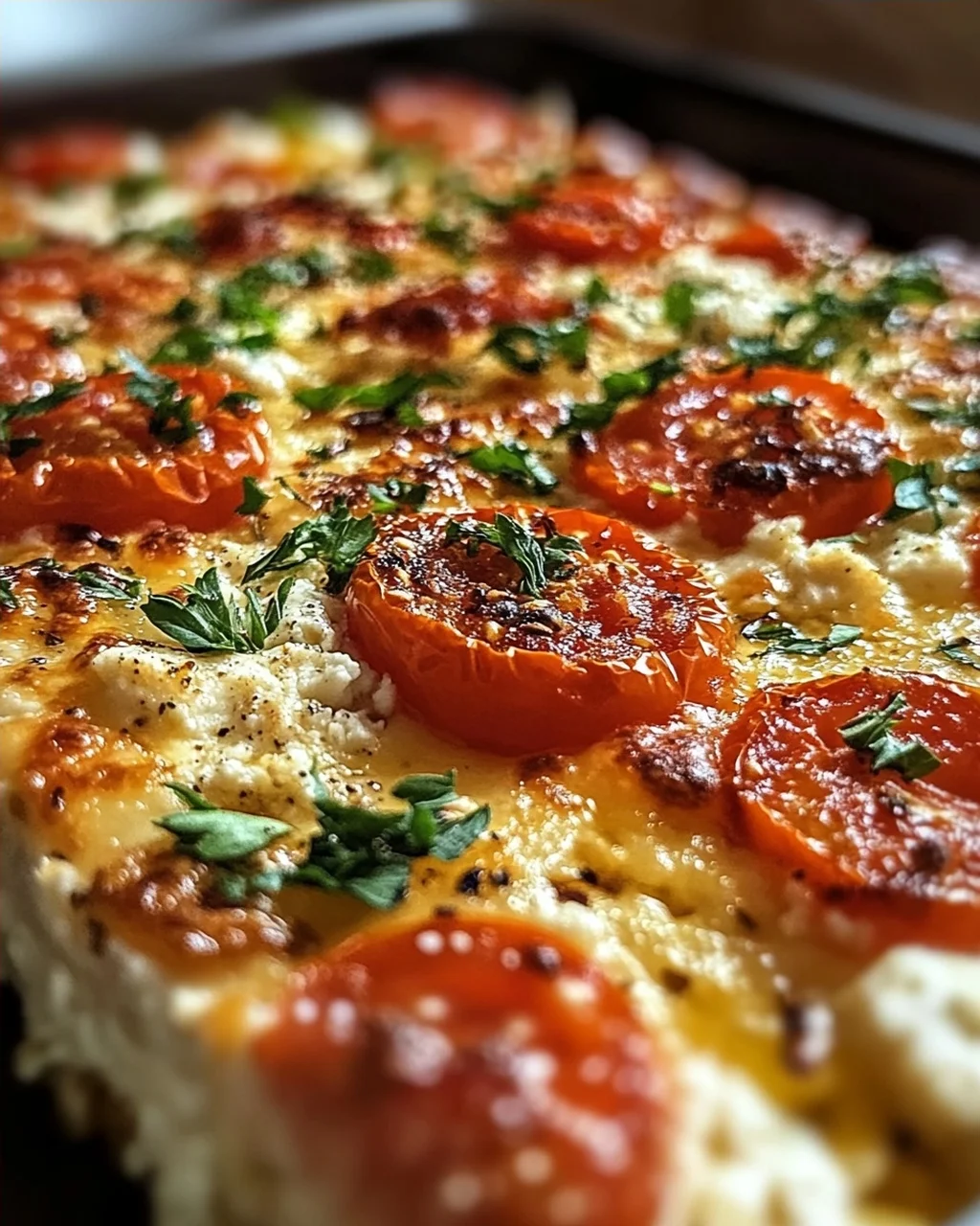 Griechischer Feta Auflauf mit Tomaten