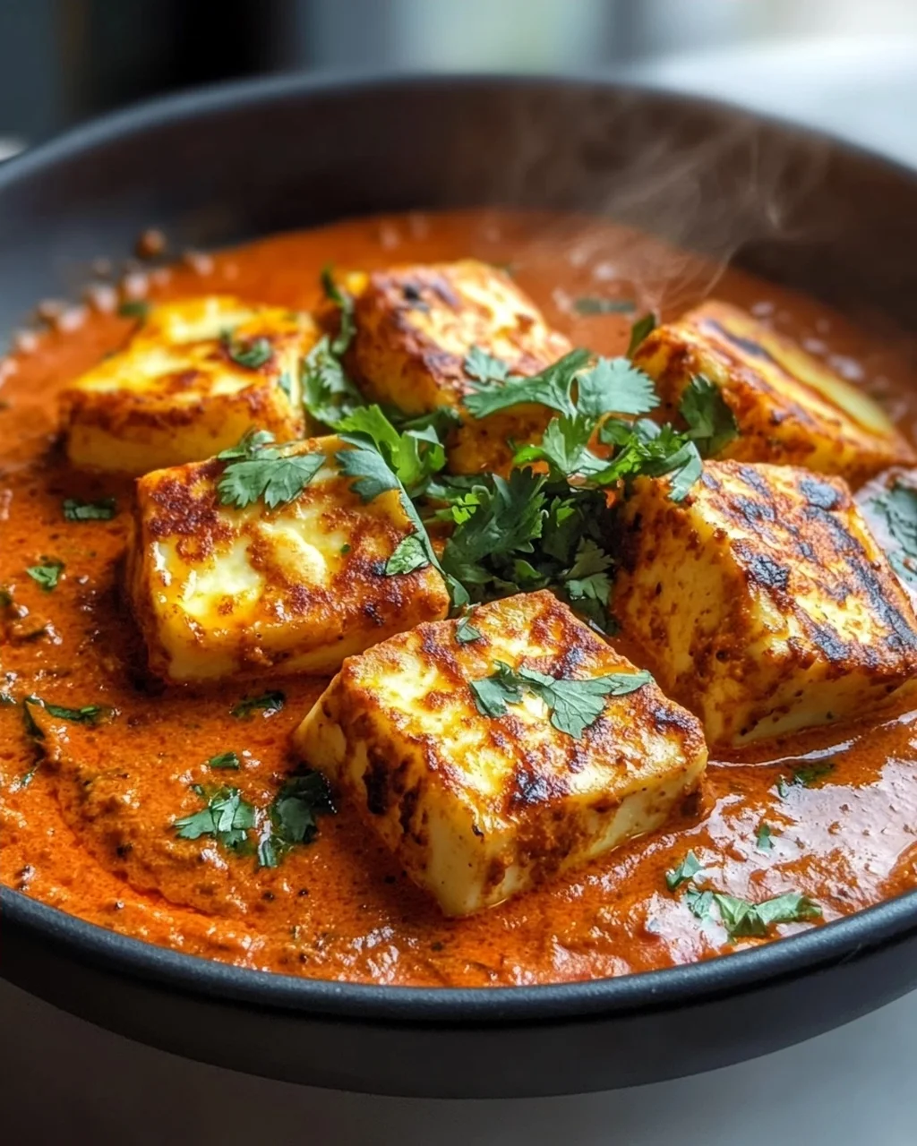 Halloumi Makhani: Einfaches & authentisches indisches Curry