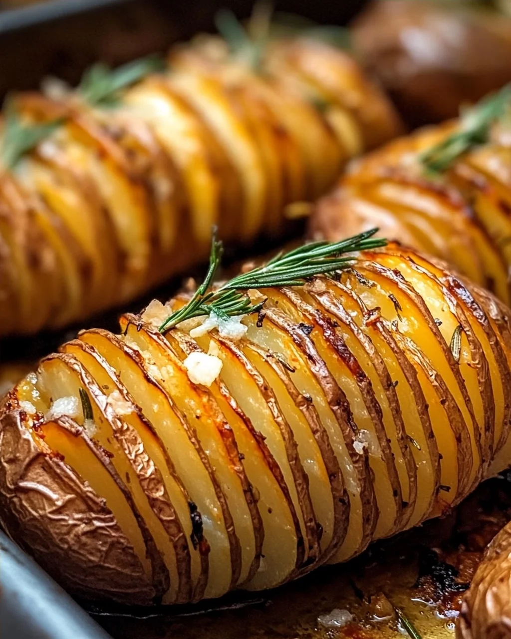 Fächerkartoffeln / Hasselback-Kartoffeln