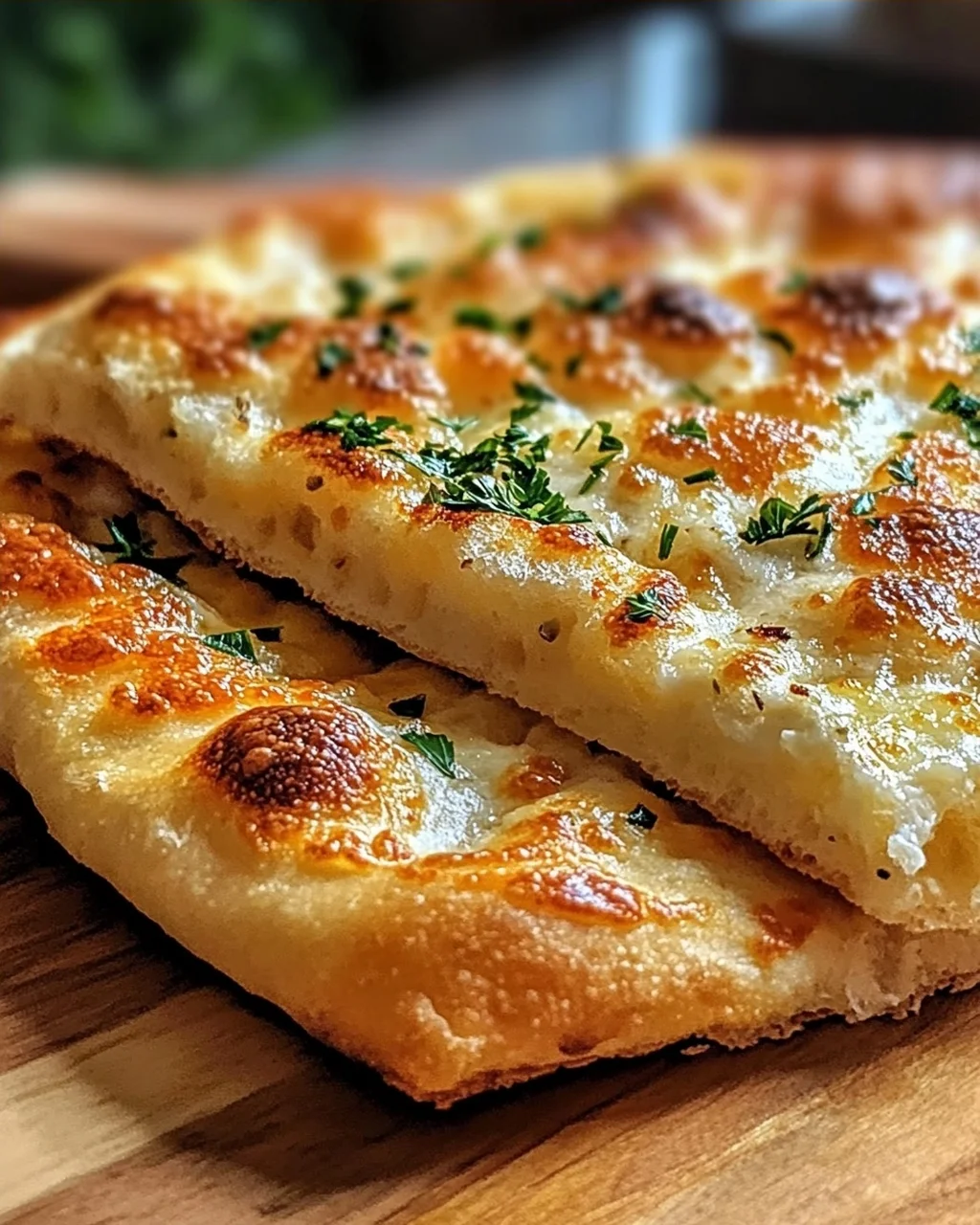 Hüttenkäse Fladenbrot