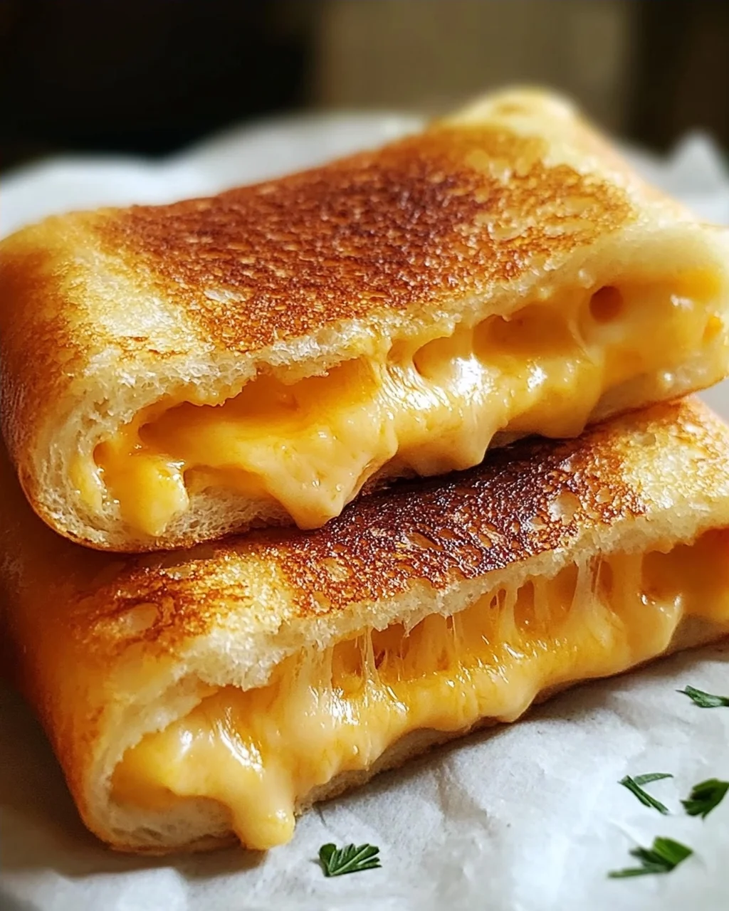 Käse-Genuss in knusprigen Roll-Ups