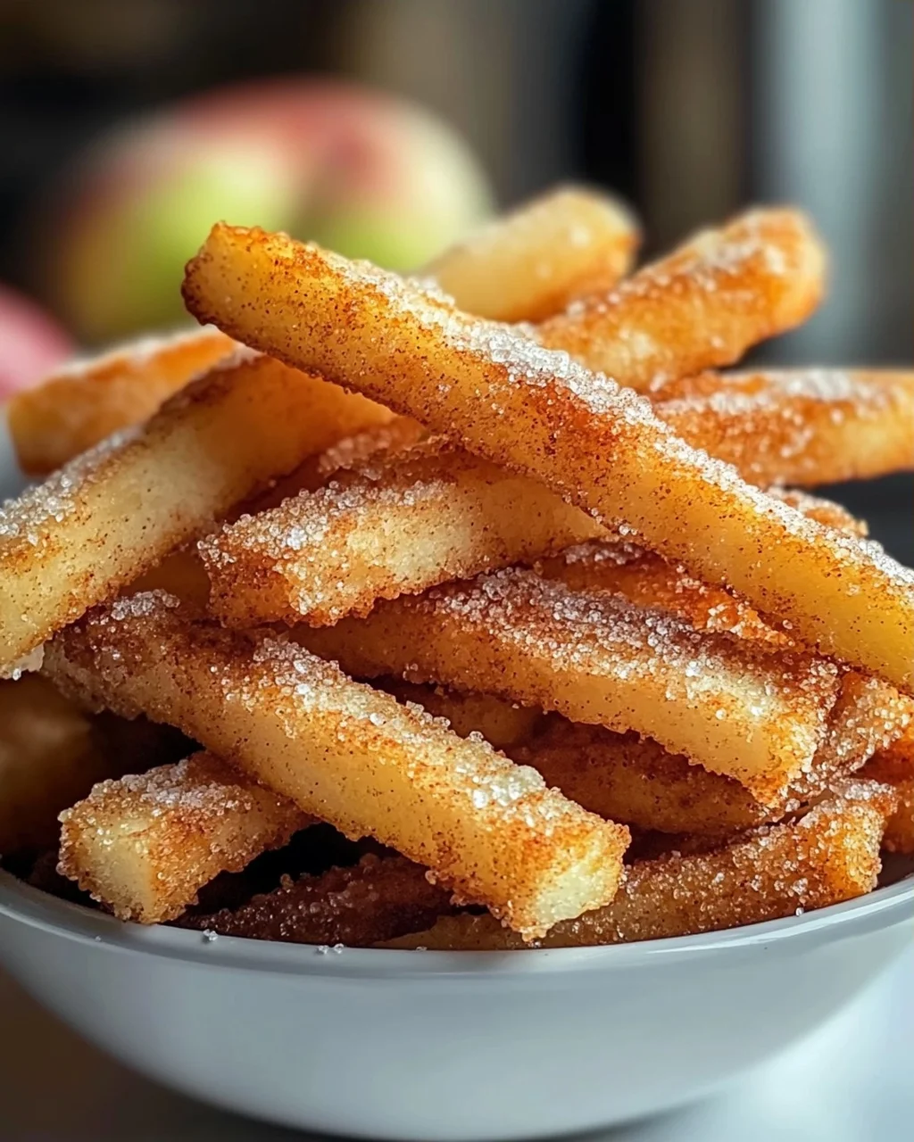 Knusprige Apfelsticks im Airfryer – Gesund und Lecker!