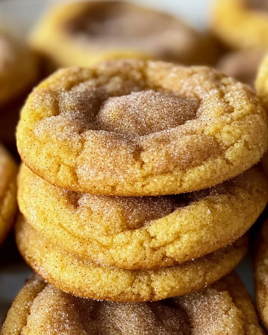 Kürbis Snickerdoodle Cookies