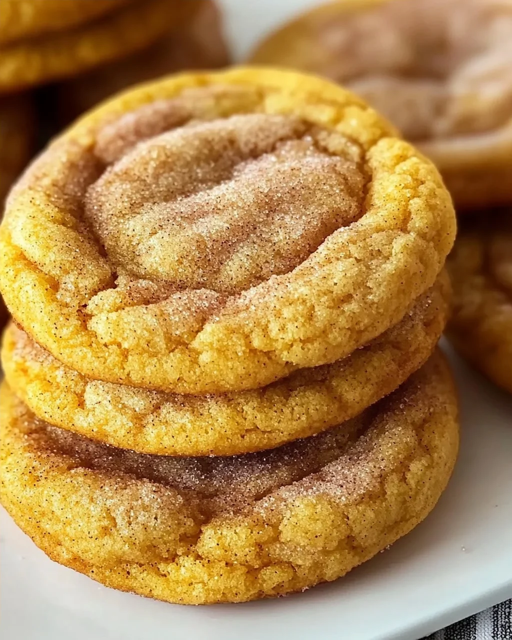 Kürbis Snickerdoodle Cookies