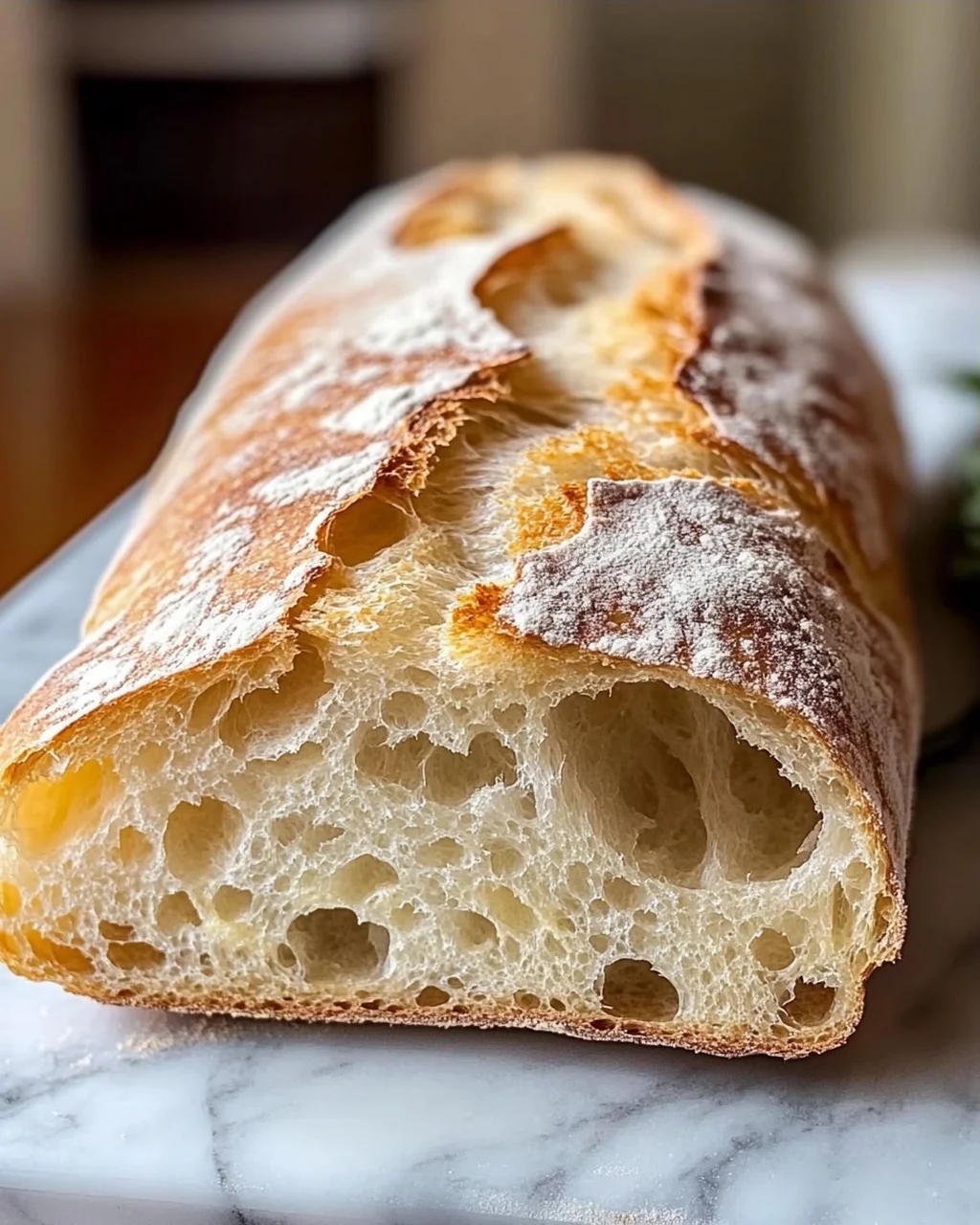 Leckeres Ciabatta-Brot Rezept für frisches Backvergnügen