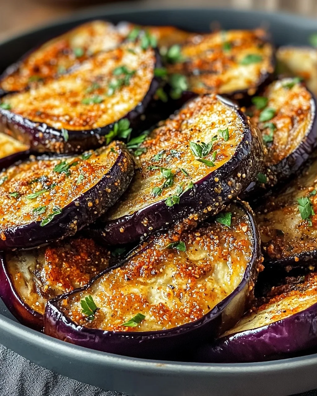Low-Calorie Air Fryer Aubergine