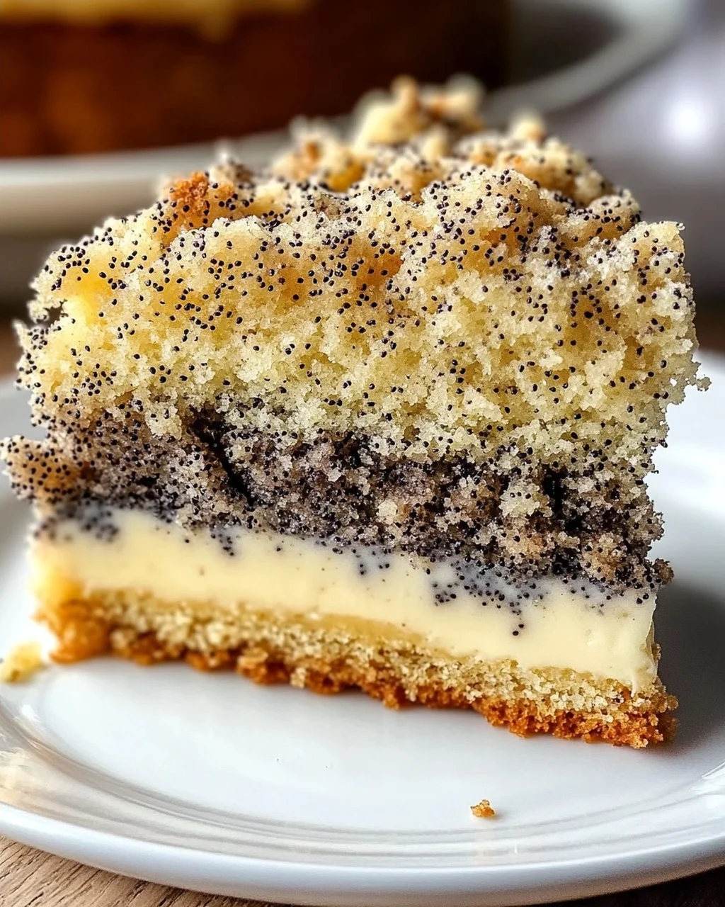 Mohnkuchen mit Streusel