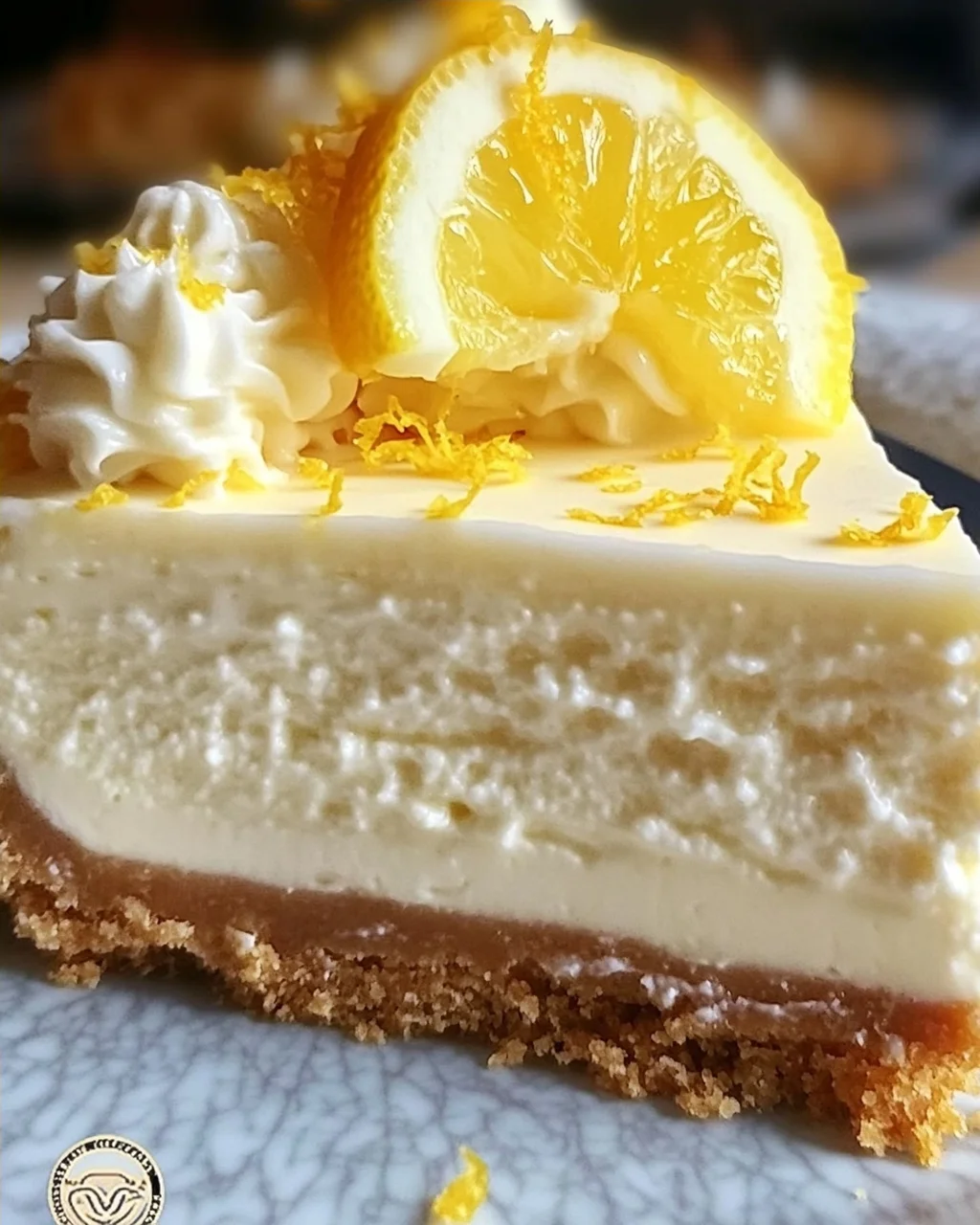 No-Bake Zitronen Käsekuchen