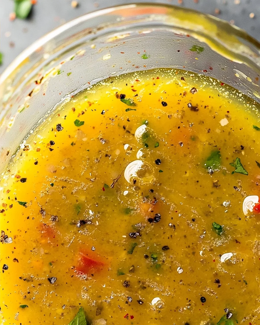 Pikantes Italienisches Salatdressing (mit Apfelessig)