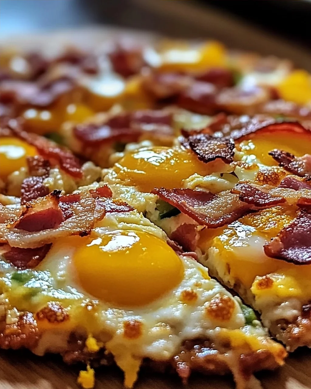 Pizza und Rösti-Kruste für ein Frühstücksvergnügen