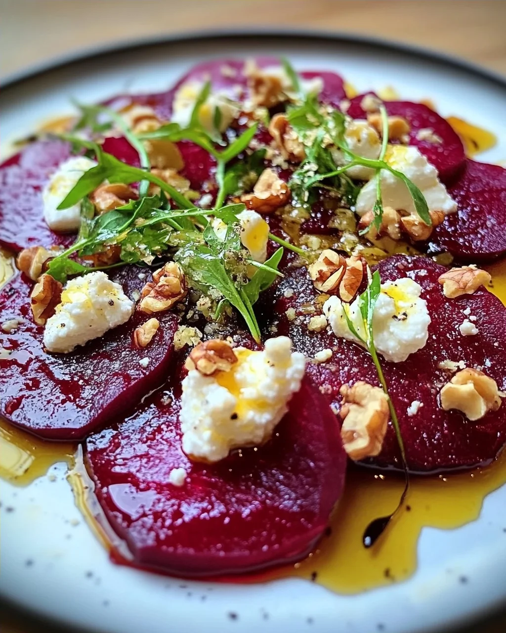 Rote Bete-Carpaccio