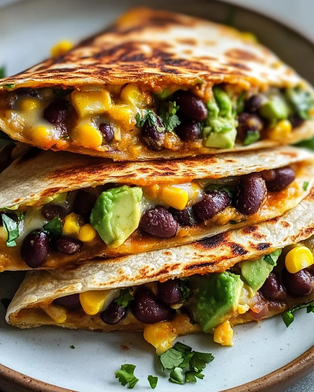 Vegane Quesadillas mit Bohnen & Avocado – Schnell & lecker!
