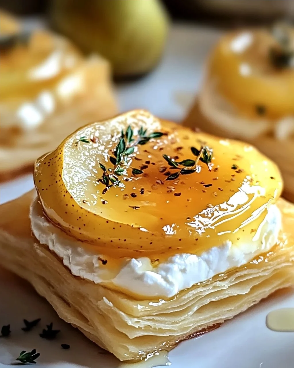 Ziegenkäse und Honig Häppchen für besondere Anlässe