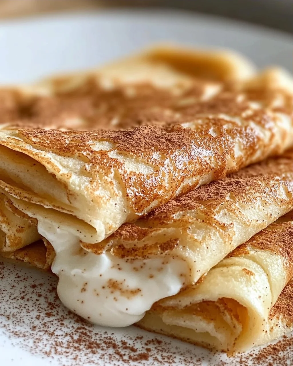Zimtrollen-Protein-Crêpes